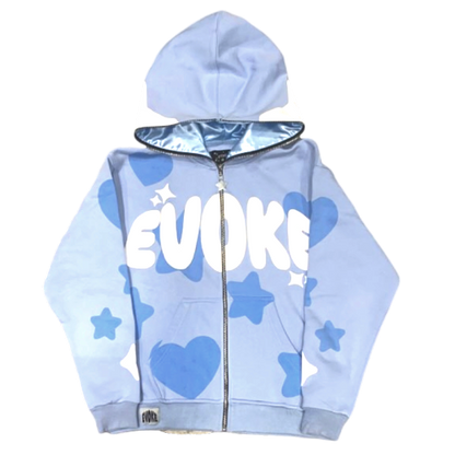 Sky Blue EvokeGlobal Star FullZip