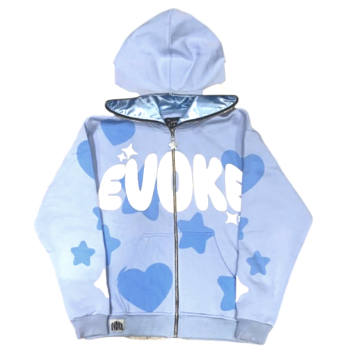 Sky Blue EvokeGlobal Star FullZip